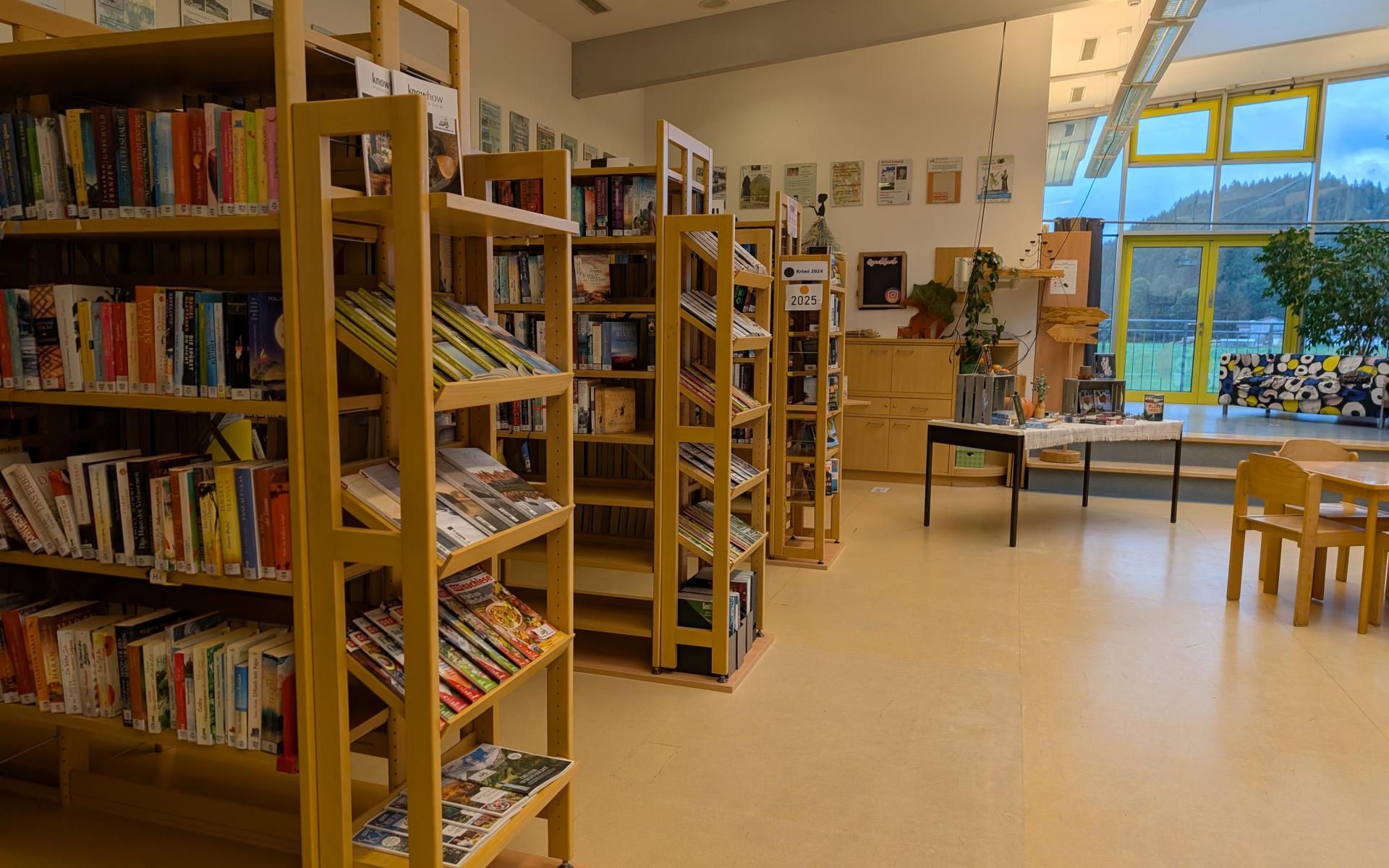 Bücherei Vils Innenansicht